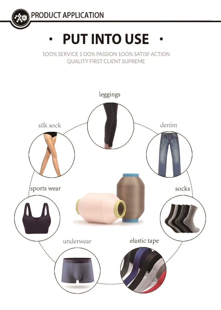 Application of heating thermal underwear yarn-1